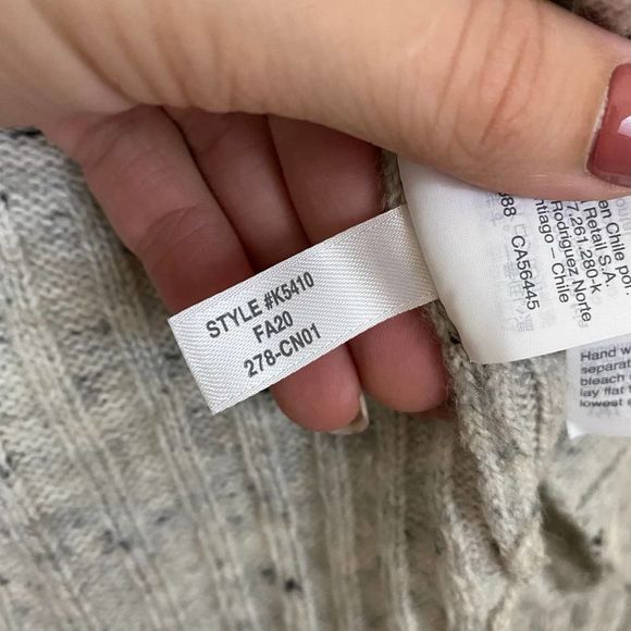 Madewell | Donegal Inland Turtleneck Sweater Gray - Picture 6 of 7